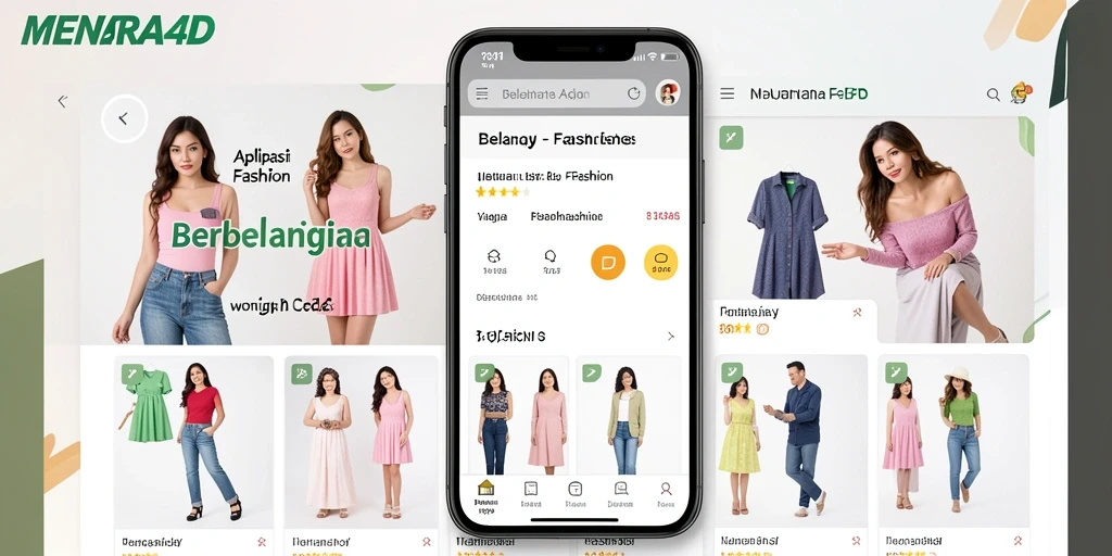 Tampilan antarmuka aplikasi MENARA4D yang stylish dan intuitif.